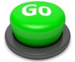 a green go button